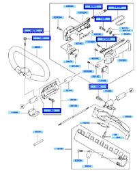 kbl45a loop-handle-brushcutters part diagram