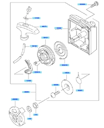 kbl45a loop-handle-brushcutters part diagram
