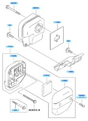 kbl45a loop-handle-brushcutters part diagram