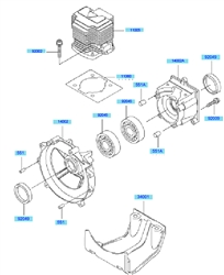 kbl45a loop-handle-brushcutters part diagram
