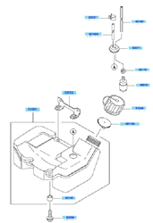 kbl45a loop-handle-brushcutters part diagram