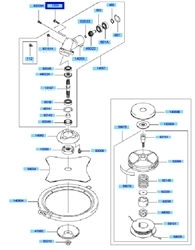 kbl45a loop-handle-brushcutters part diagram