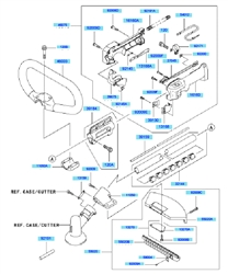 kbl45a loop-handle-brushcutters part diagram