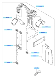 kbl48a loop-handle-brushcutters part diagram