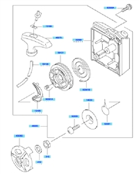 kbl48a loop-handle-brushcutters part diagram