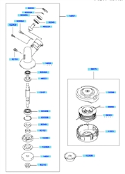 kbl48a loop-handle-brushcutters part diagram