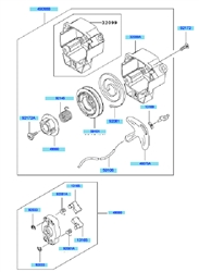 kcs525a hedge-trimmers-2 part diagram