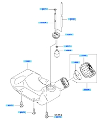 kcs525a hedge-trimmers-2 part diagram