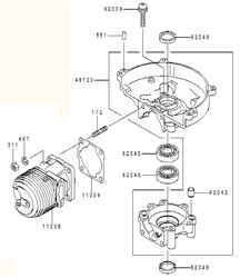 khd600 hedge-trimmers-2 part diagram