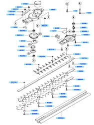 khd600 hedge-trimmers-2 part diagram
