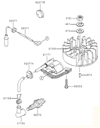 khd600 hedge-trimmers-2 part diagram
