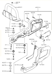 khd600 hedge-trimmers-2 part diagram