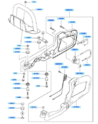 khd600 hedge-trimmers-2 part diagram