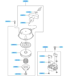 khd600b hedge-trimmers-2 part diagram