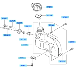 khd600b hedge-trimmers-2 part diagram