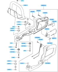 khd600b hedge-trimmers-2 part diagram