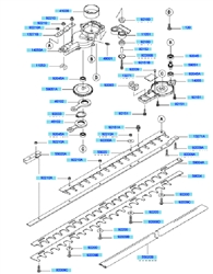 khs750a-b hedge-trimmers-2 part diagram