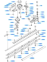 khs750a-b hedge-trimmers-2 part diagram
