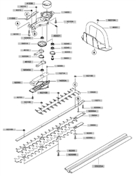 kht600s hedge-trimmers-2 part diagram