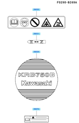 krb750b blowers-2 part diagram