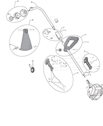 0b6eaea9-61db-407b-a1e7 petrol-trimmer-mountfield part diagram