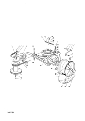 1228h-garden-tractor mountfield-riders part diagram