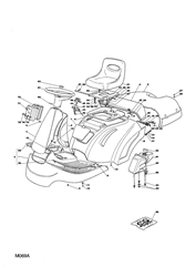 1228h-garden-tractor mountfield-riders part diagram