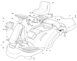 1228h-gx mountfield-riders part diagram