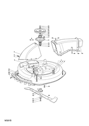 1228m-garden-tractor mountfield-riders part diagram