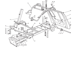 1228m-garden-tractor mountfield-riders part diagram