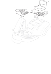 1228m-garden-tractor mountfield-riders part diagram