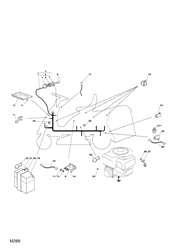 1228m-garden-tractor mountfield-riders part diagram