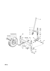 1228m-garden-tractor mountfield-riders part diagram