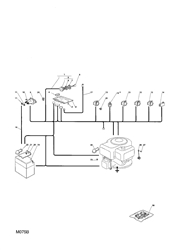 1228m-garden-tractor mountfield-riders part diagram