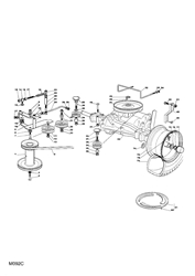 1236m-garden-tractor mountfield-tractors part diagram