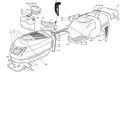 1436m-garden-tractor mountfield-tractors part diagram