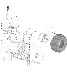 1438m-tractor mountfield-tractors part diagram