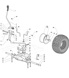 1538-sd mountfield-tractors part diagram