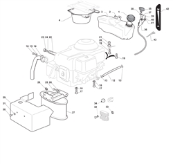 3000sh mountfield-tractors part diagram