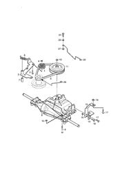 4125m mountfield-petrol-rotary-mowers part diagram