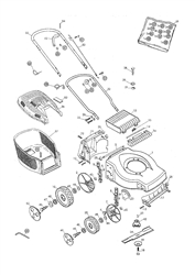 420hp mountfield-petrol-rotary-mowers part diagram
