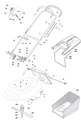 460pd mountfield-petrol-rotary-mowers part diagram