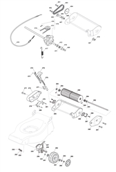 460r-pd-es mountfield-petrol-rotary-roller part diagram