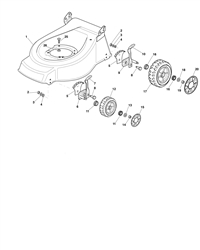 461hp mountfield-petrol-rotary-mowers part diagram