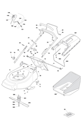 461r-pd mountfield-petrol-rotary-mowers part diagram