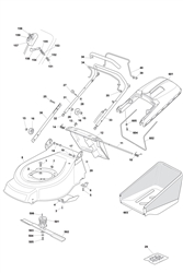 461r-pd mountfield-petrol-rotary-roller part diagram