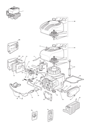 461r-pd mountfield-petrol-rotary-roller part diagram