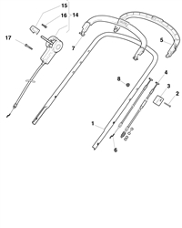 462pd mountfield-petrol-rotary-mowers part diagram