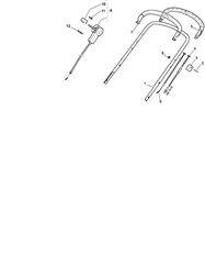 462pd mountfield-petrol-rotary-mowers part diagram