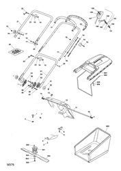 462pd mountfield-petrol-rotary-mowers part diagram
